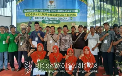 Baznas Cilacap Gelar Pelatihan Budidaya Ternak untuk 65 Peserta