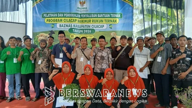 Baznas Cilacap Gelar Pelatihan Budidaya Ternak untuk 65 Peserta